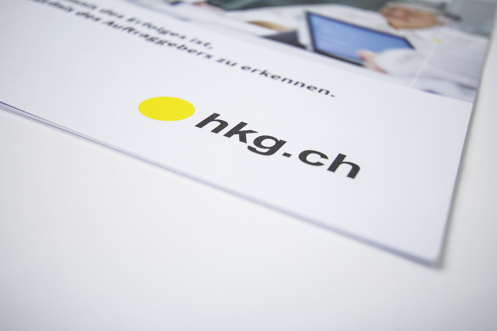 hkg.ch: Unternehmensbroschüre