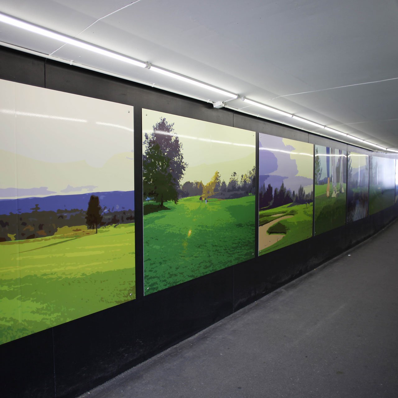 Golfpark Lägern / Otelfingen: Neugestaltung der Unterführung