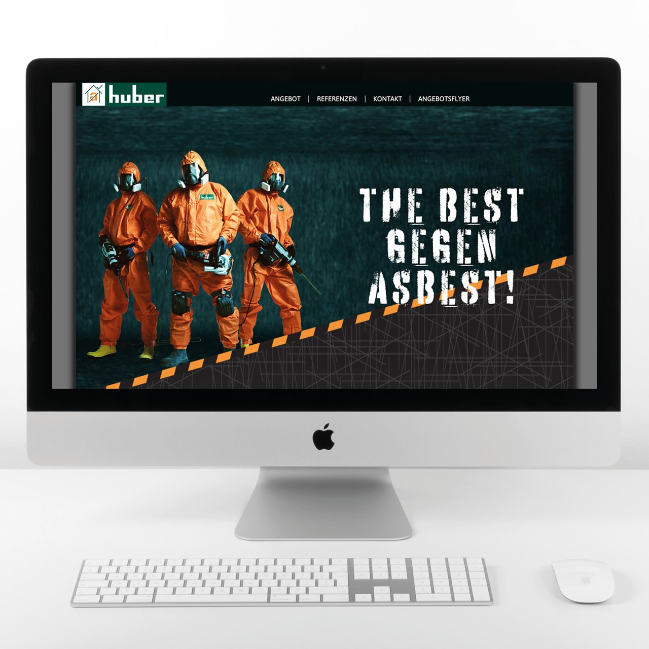 Huber Asbestsanierung AG: Gesamtauftritt