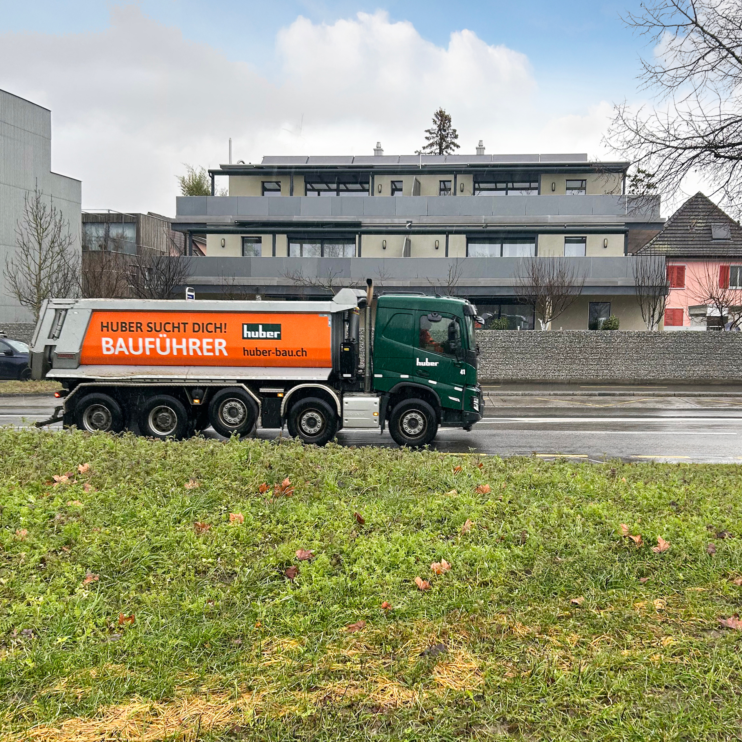 Gebr. Huber AG – Fahrzeugbeschriftung