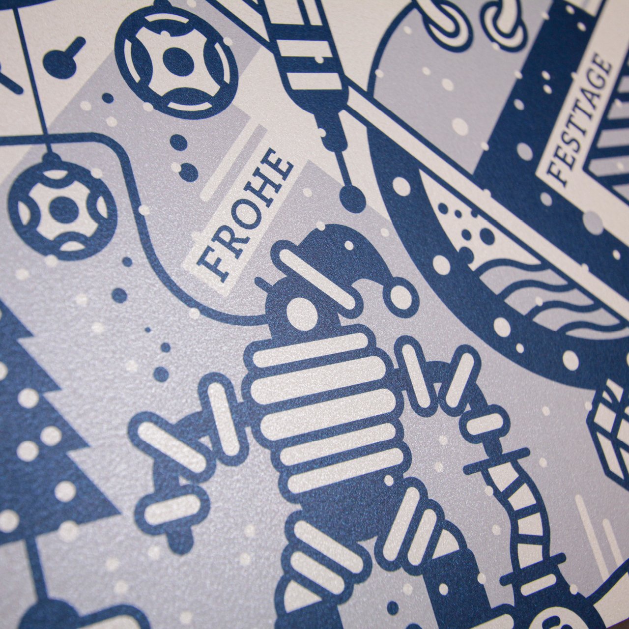 KLINGER Gysi AG - Neujahrskarte mit Markenbotschaft