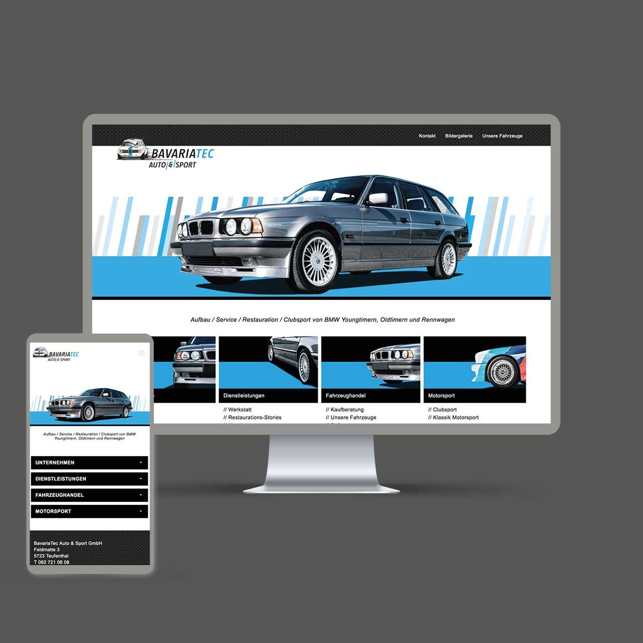 Bavaria Tec: Website