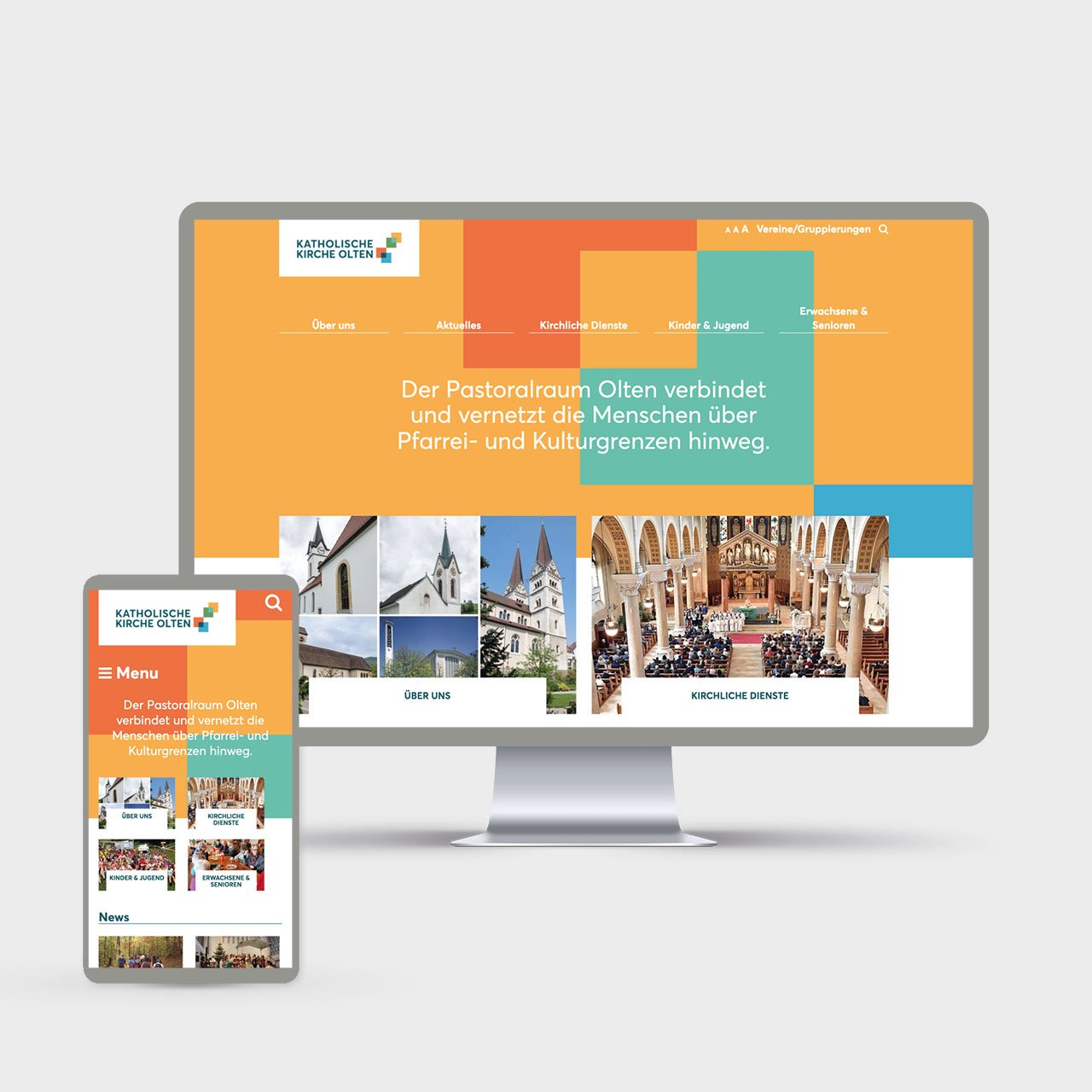 Katholische Kirche Olten: Neue Website