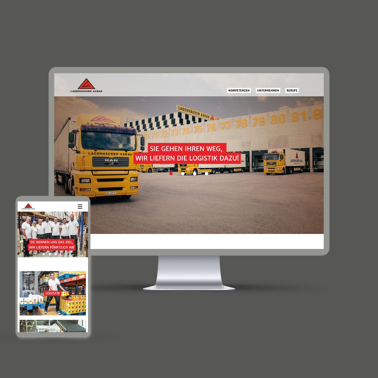 Lagerhäuser Aarau AG: Neue Website