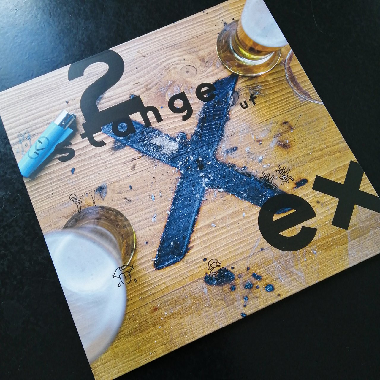 Mal ein etwas anders Projekt - Plattendesign Inflagranti Crew