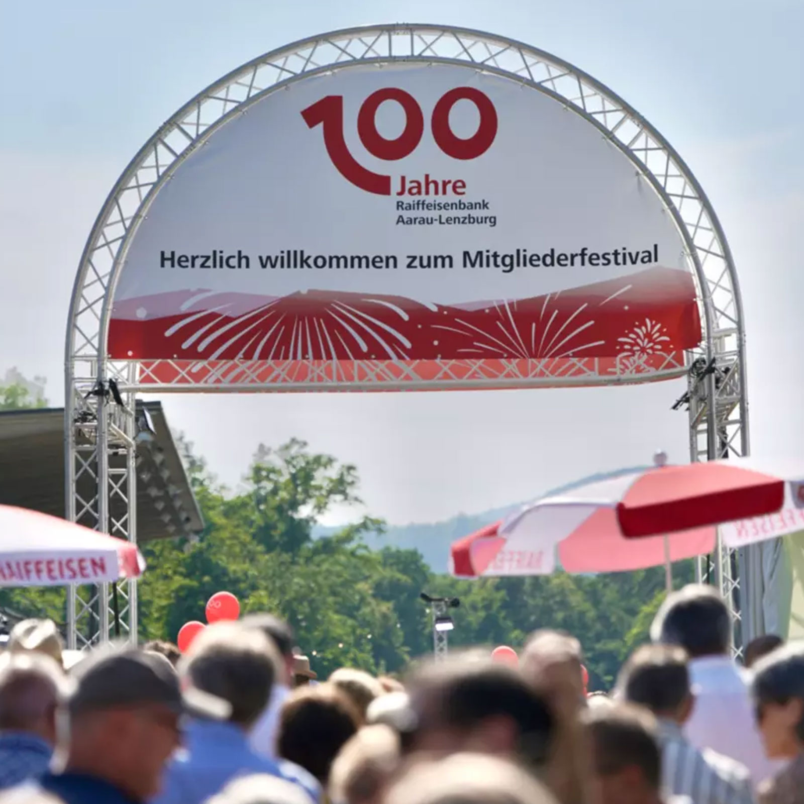 100 Jahre Raiffeisenbank Aarau-Lenzburg