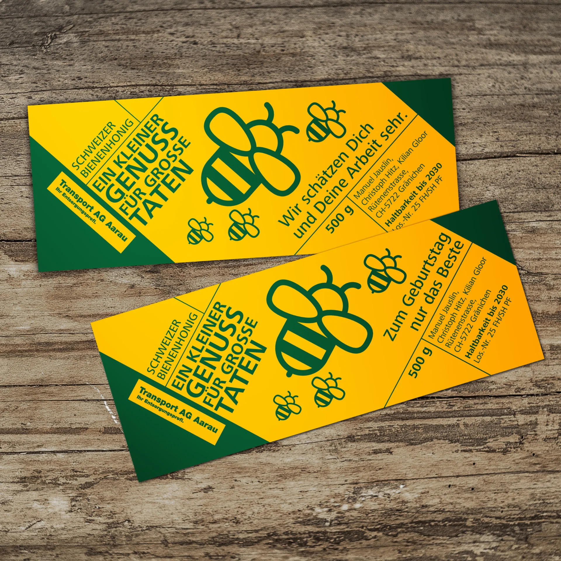 Transport AG – fleissige Bienen