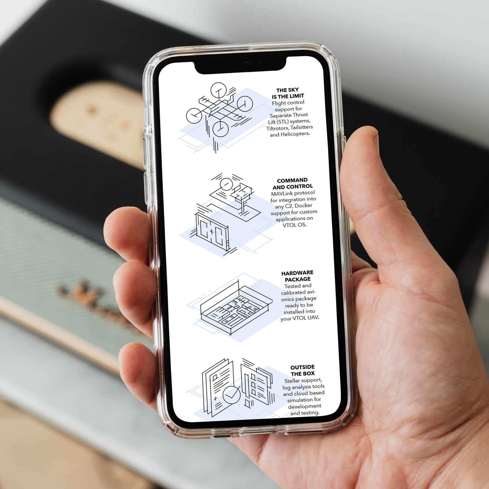 Technische Illustrationen für UAVenture