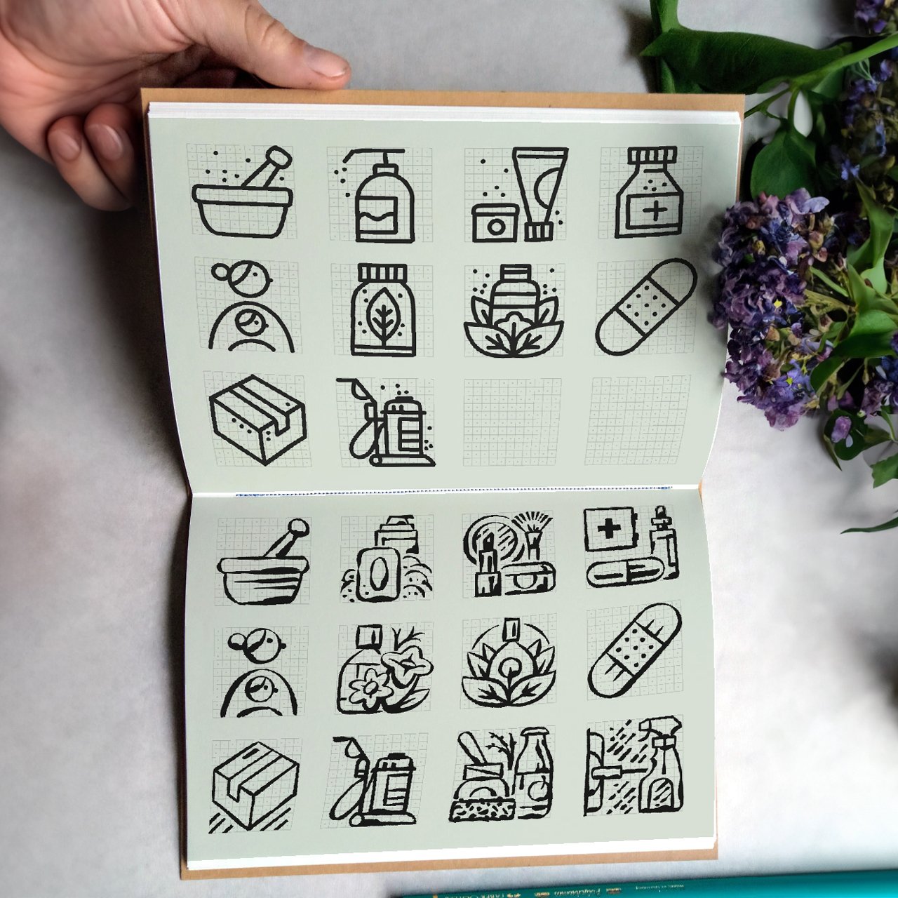 Drogaria Stadler - Piktogramme / Corporate Design