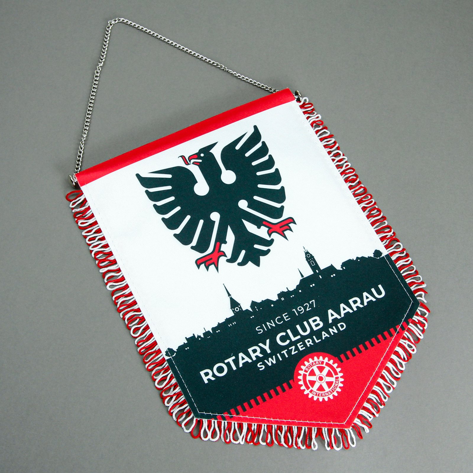 Rotary Club Aarau - neuer Vereinswimpel