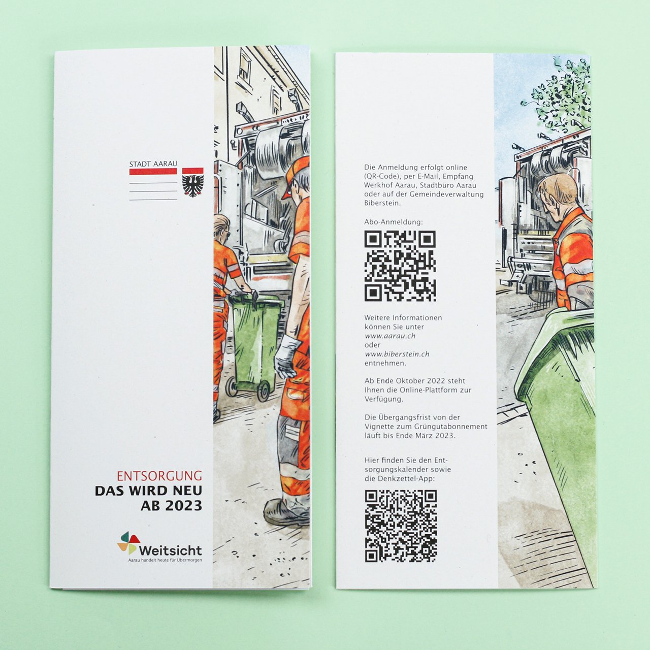 Stadt Aarau - Infoflyer