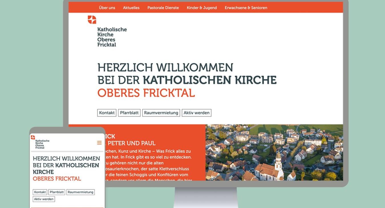 Katholische Kirche Oberes Fricktal: Neue Website