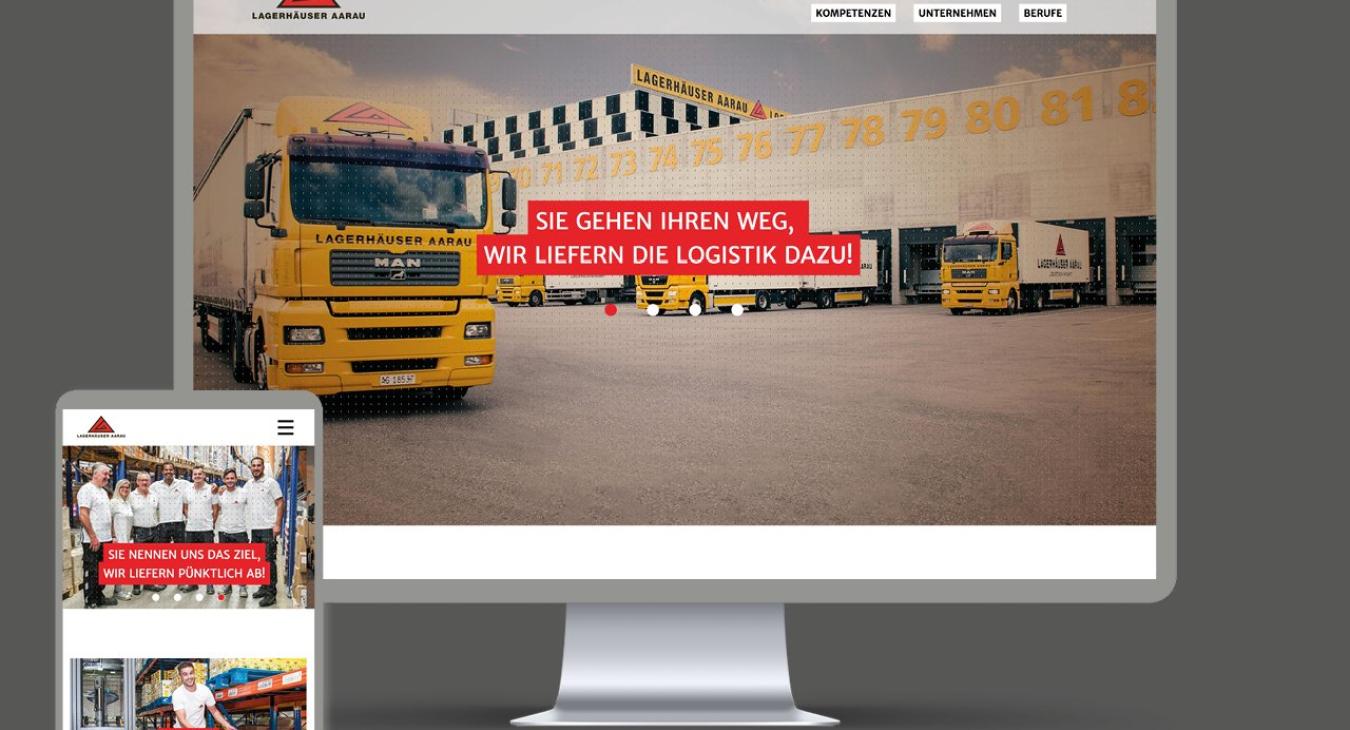 Lagerhäuser Aarau AG: Neue Website