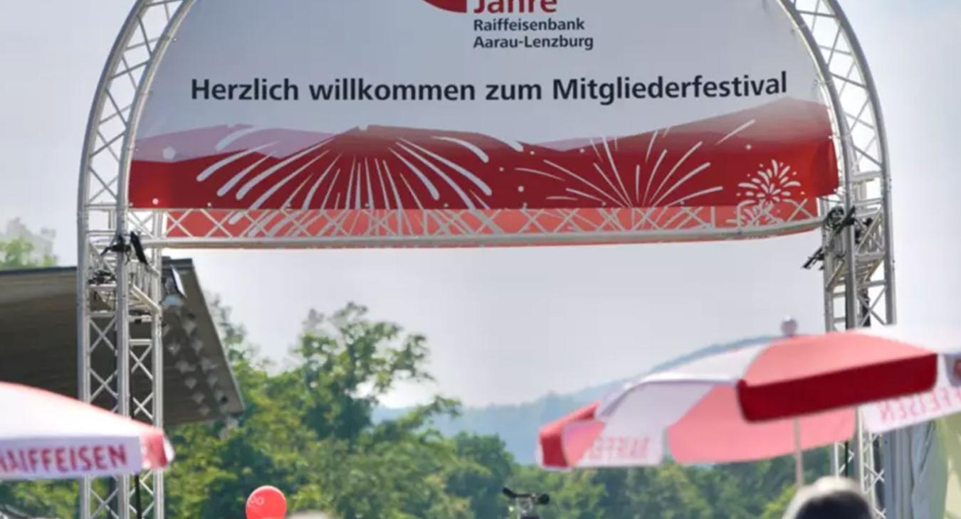 100 Jahre Raiffeisenbank Aarau-Lenzburg