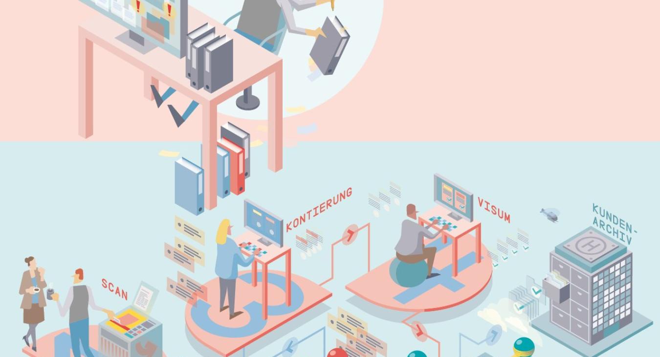 Stabilit AG: Illustrationen für neue Geschäftsbereiche