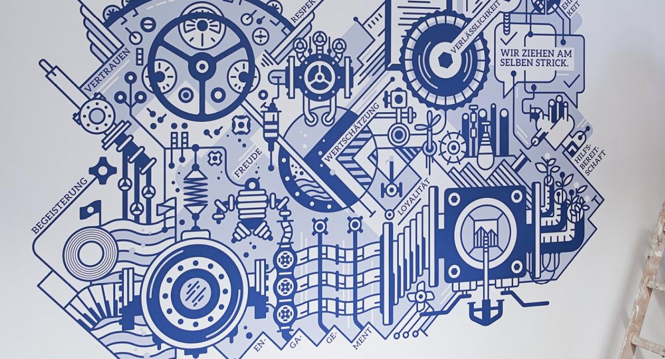 KLINGER Gysi AG – Wandbild