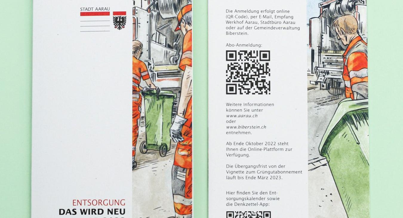 Stadt Aarau - Infoflyer