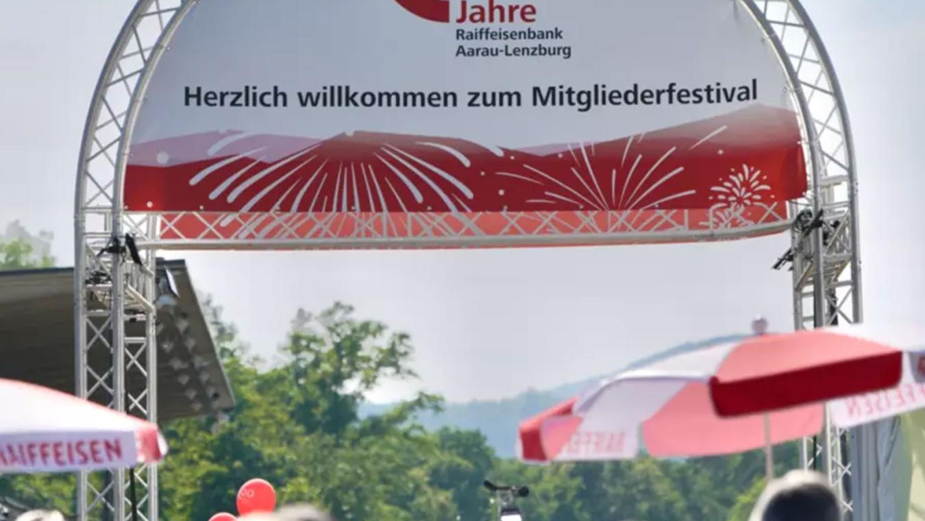 100 Jahre Raiffeisenbank Aarau-Lenzburg
