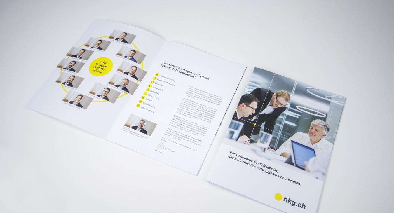 hkg.ch: Unternehmensbroschüre