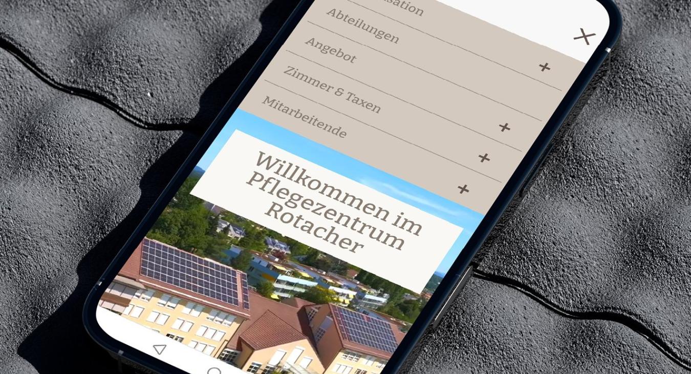 Pflegezentrum Rotacher - Update Website