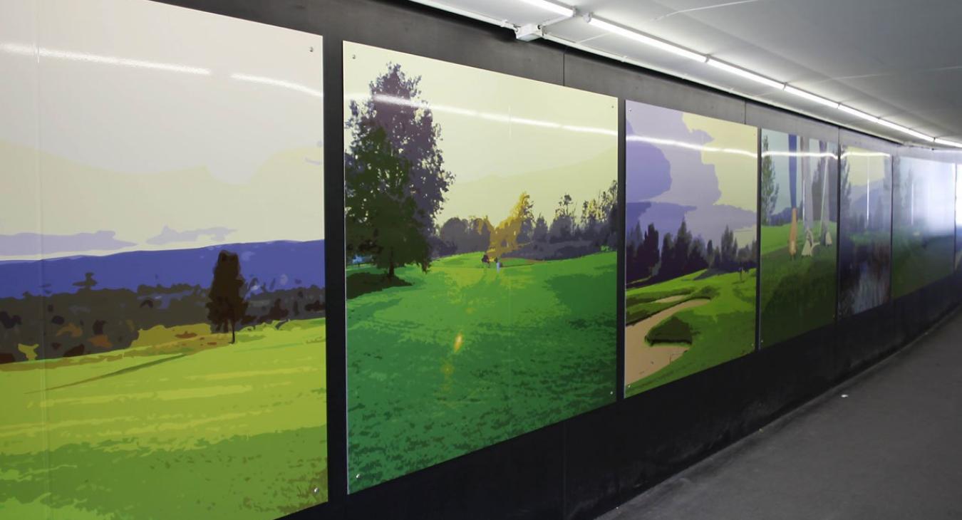 Golfpark Lägern / Otelfingen: Neugestaltung der Unterführung