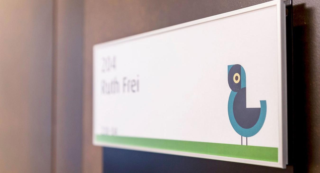 Pflegezentrum Stadtgarten: Signaletik