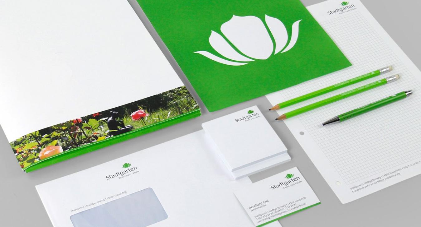 Pflegezentrum Stadtgarten: Corporate Design