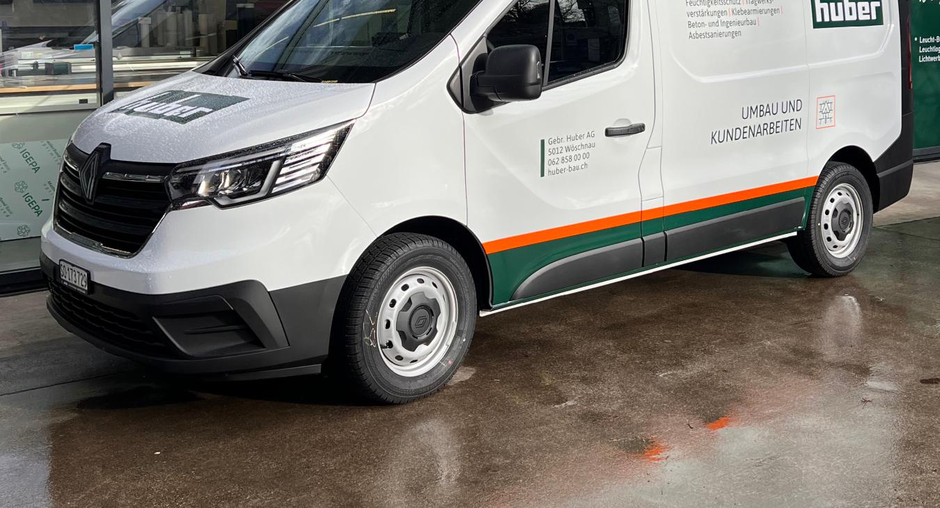 Gebr. Huber AG – Fahrzeugbeschriftung