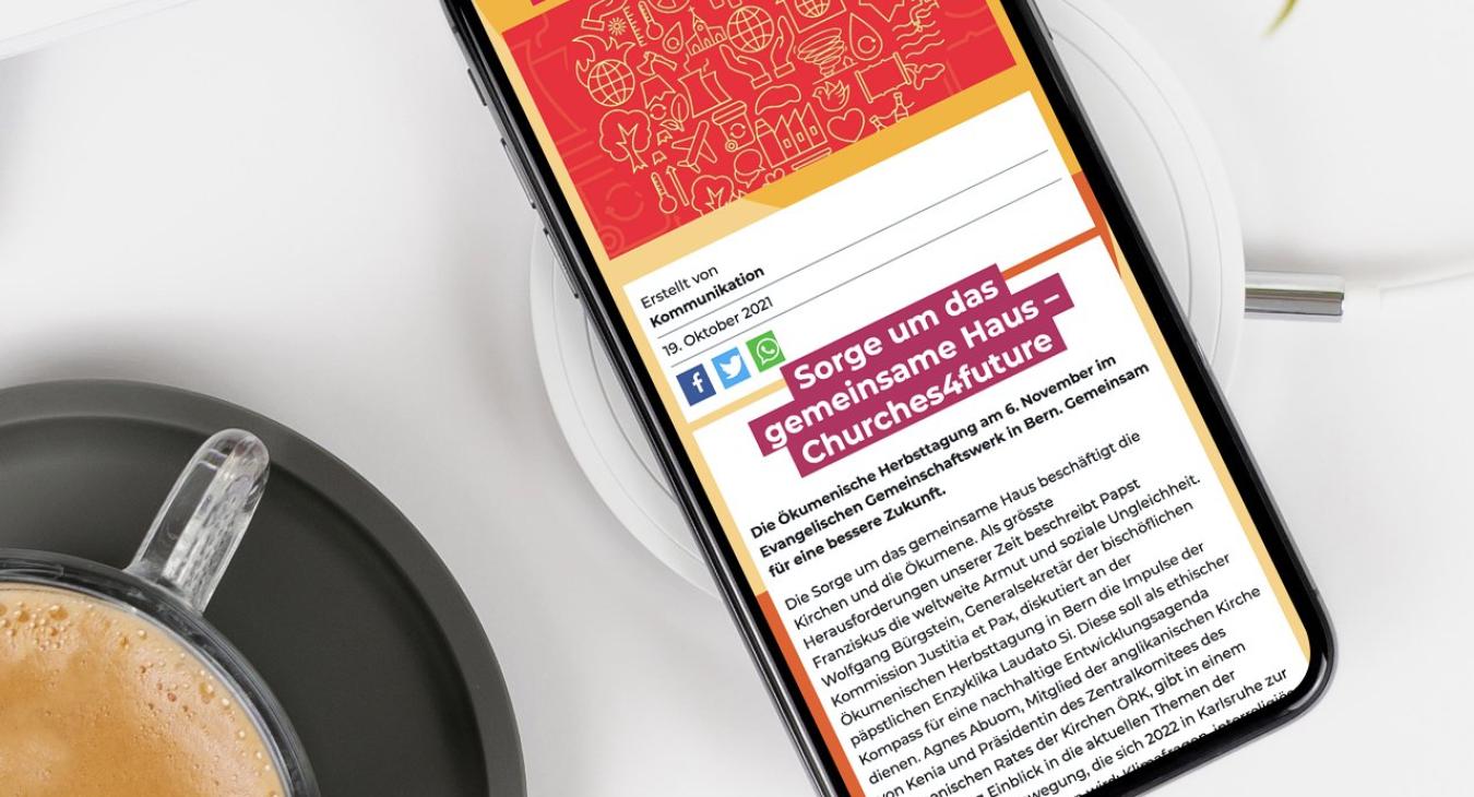 Katholische Kirche Bern: Redesign Website