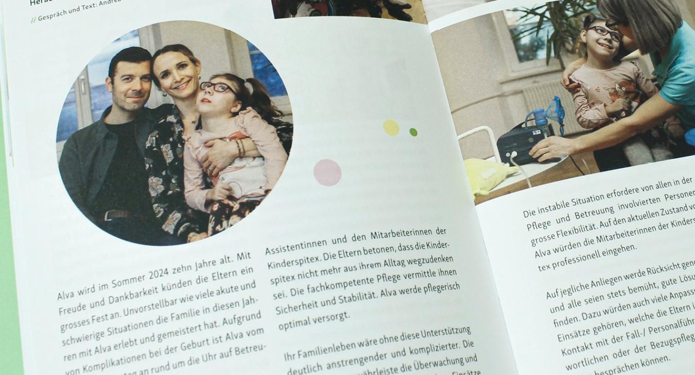 Kinderspitex Nordwestschweiz - Jahresbericht 2023