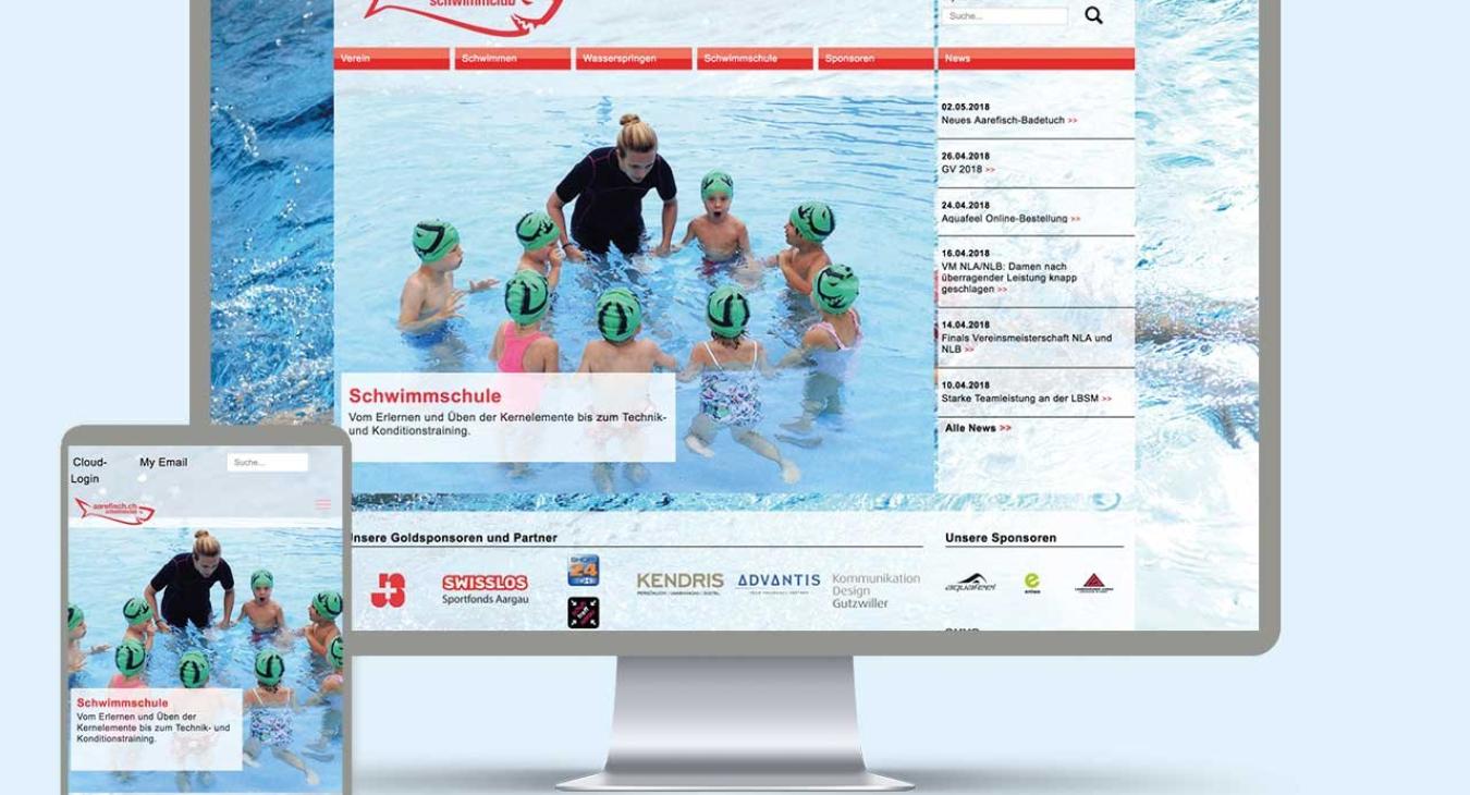 Schwimmclub Aarefisch: Website