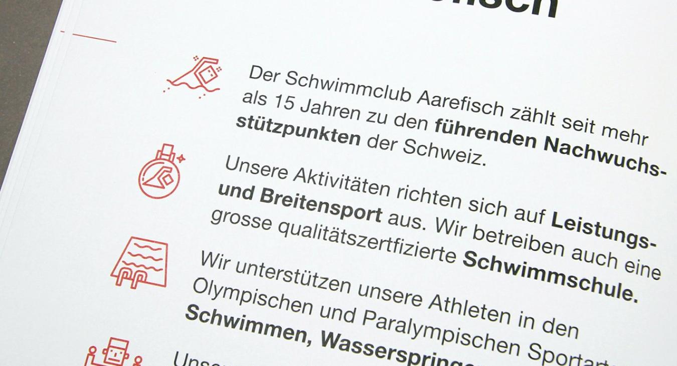 Schwimmclub Aarefisch: Clubmagazin und Nachwuchsmeisterschaft
