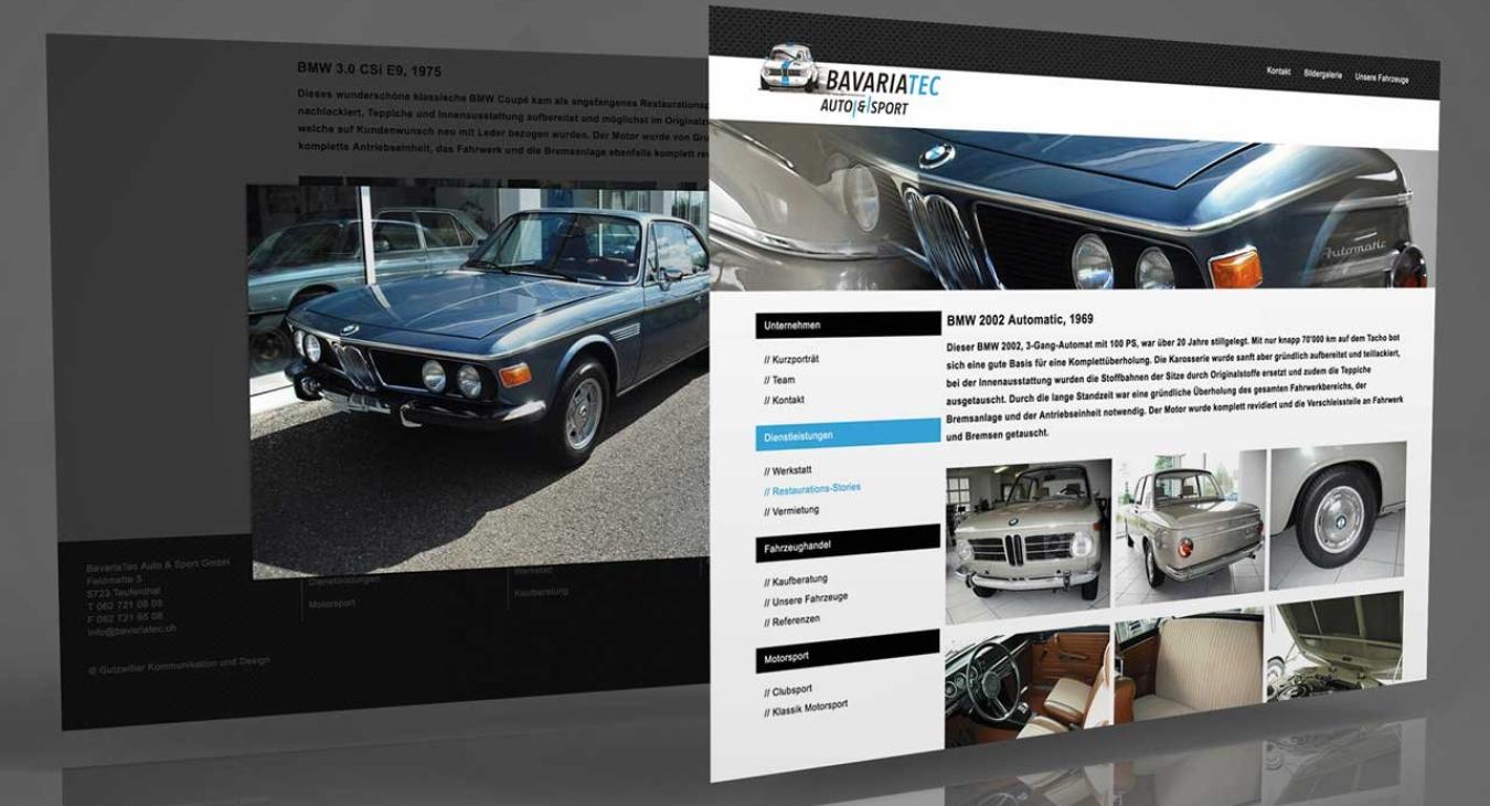 Bavaria Tec: Website