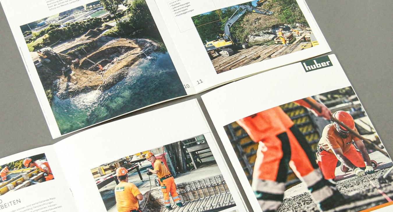 Gebr. Huber AG:  Ein neuer und frischer Auftritt