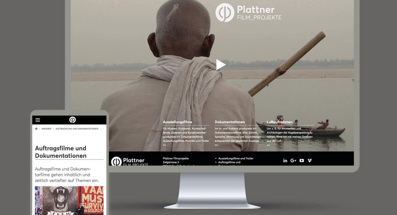 plattnerfilm.ch: Corporate Design