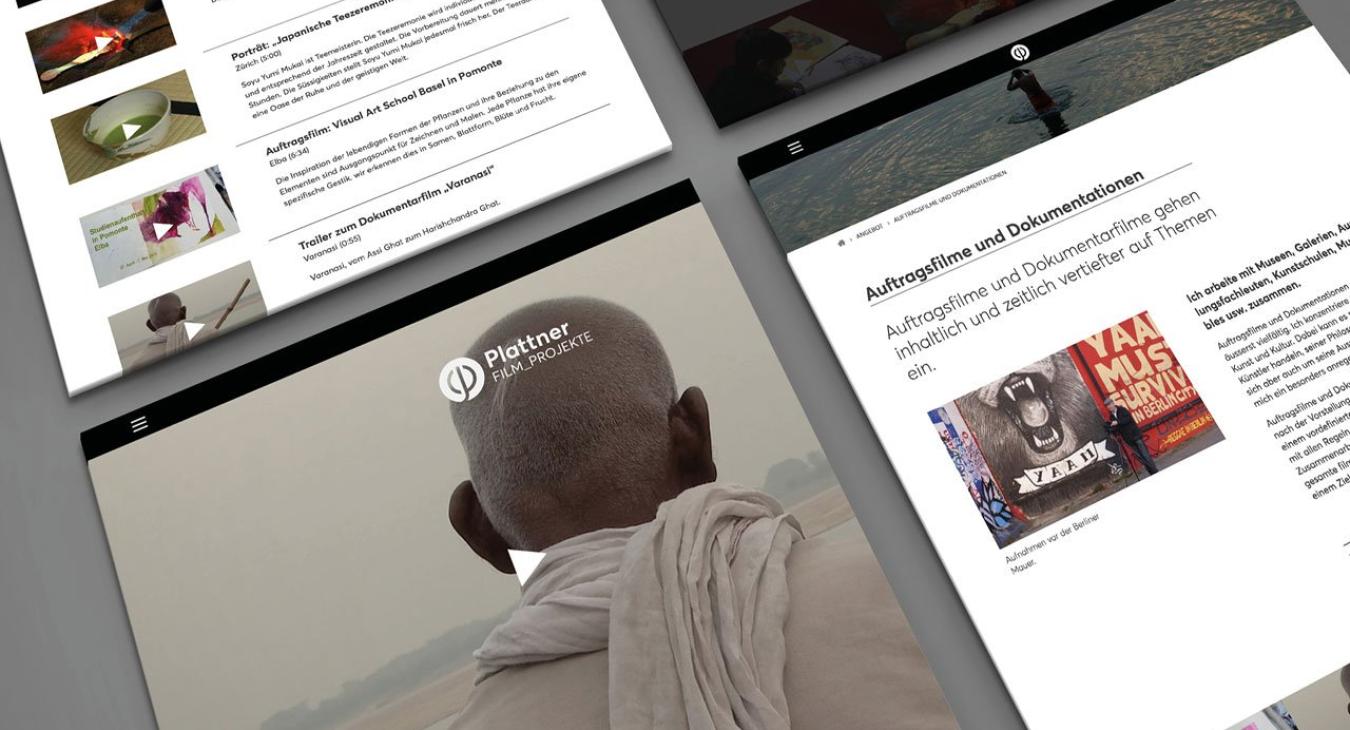 plattnerfilm.ch: Corporate Design