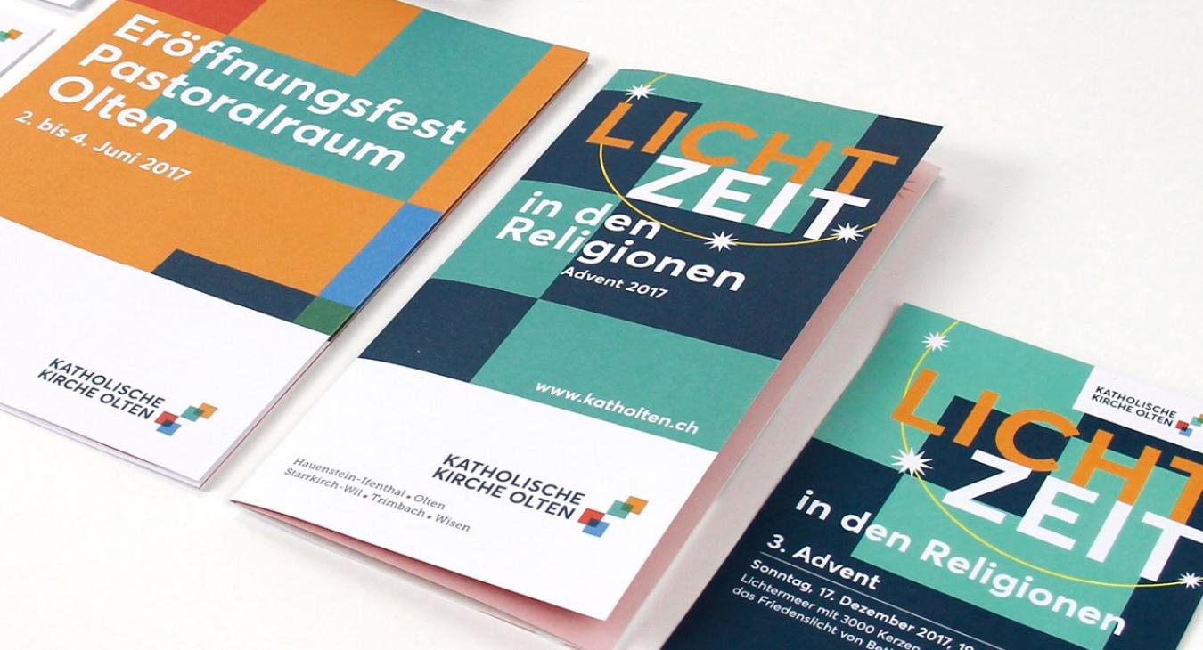 Katholische Kirche Olten: Corporate Design