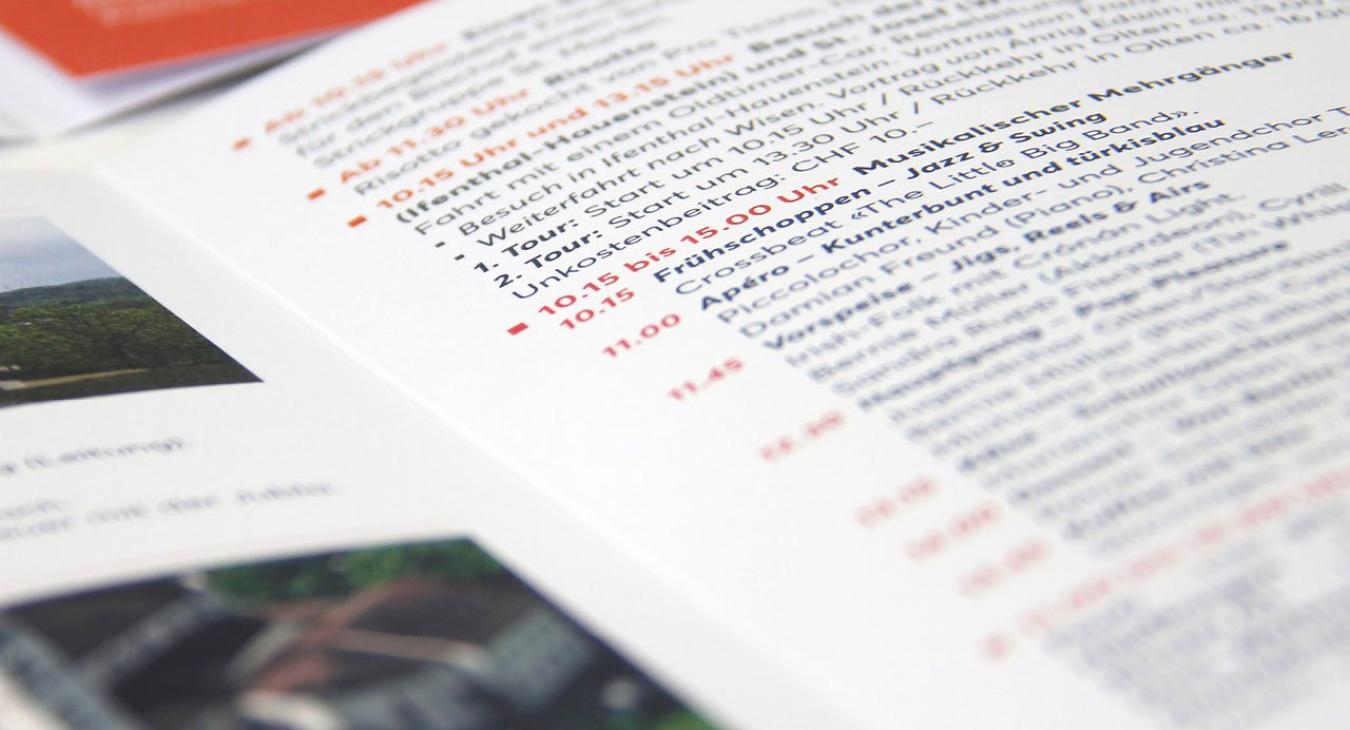 Katholische Kirche Olten: Corporate Design