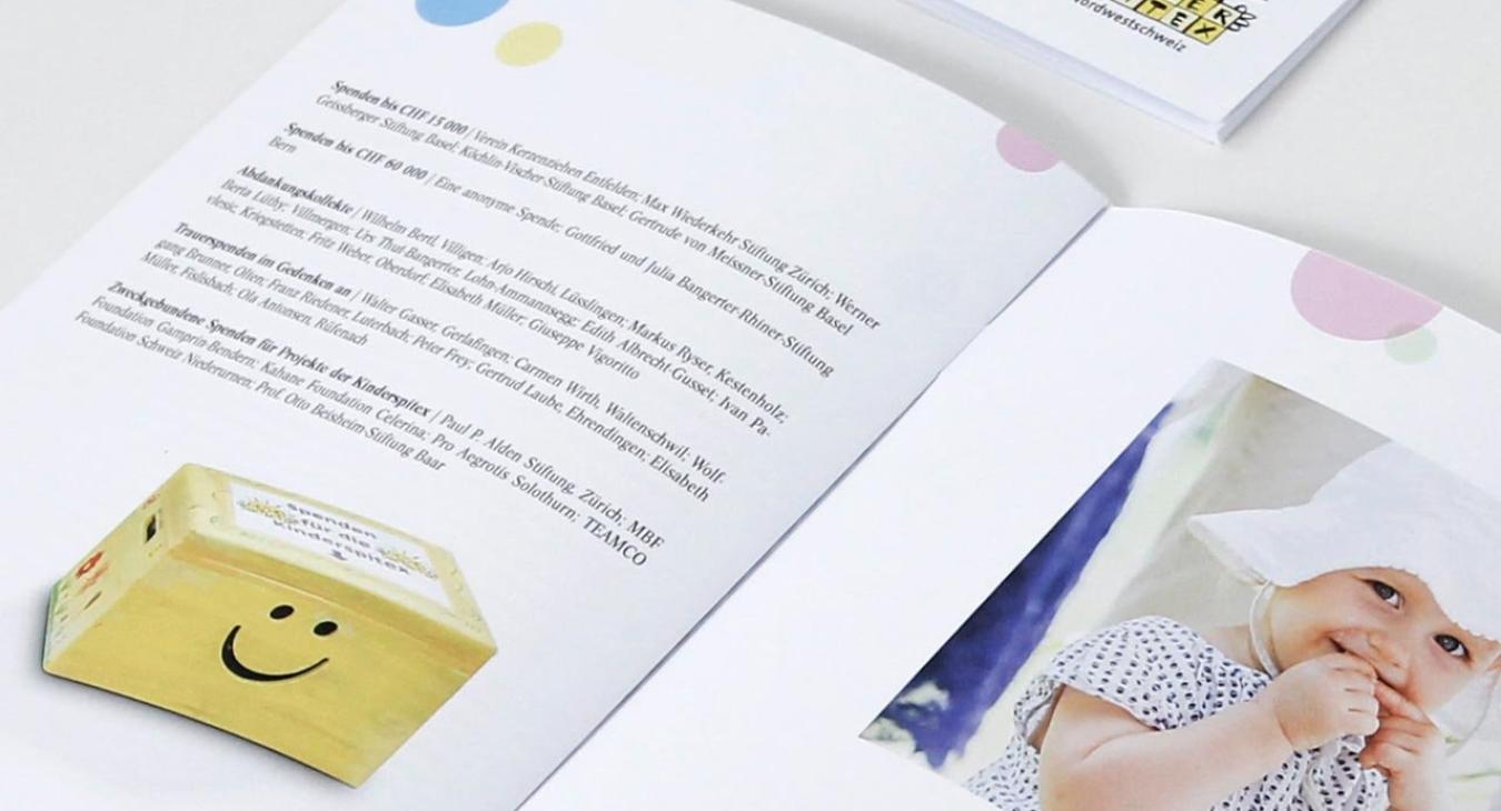 Kinderspitex Nordwestschweiz: Jahresberichte