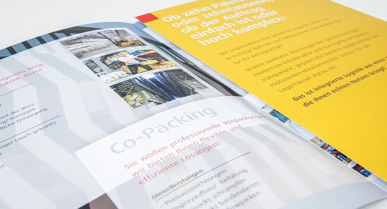 Lagerhäuser Aarau: Unternehmensbroschüre