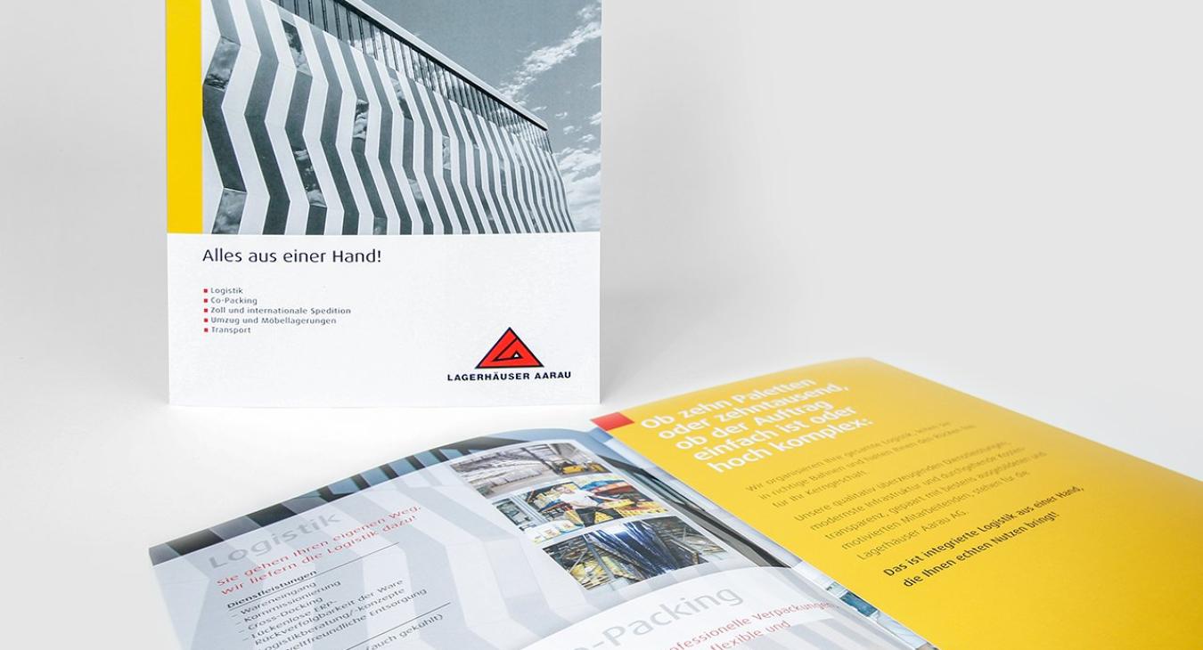 Lagerhäuser Aarau: Unternehmensbroschüre