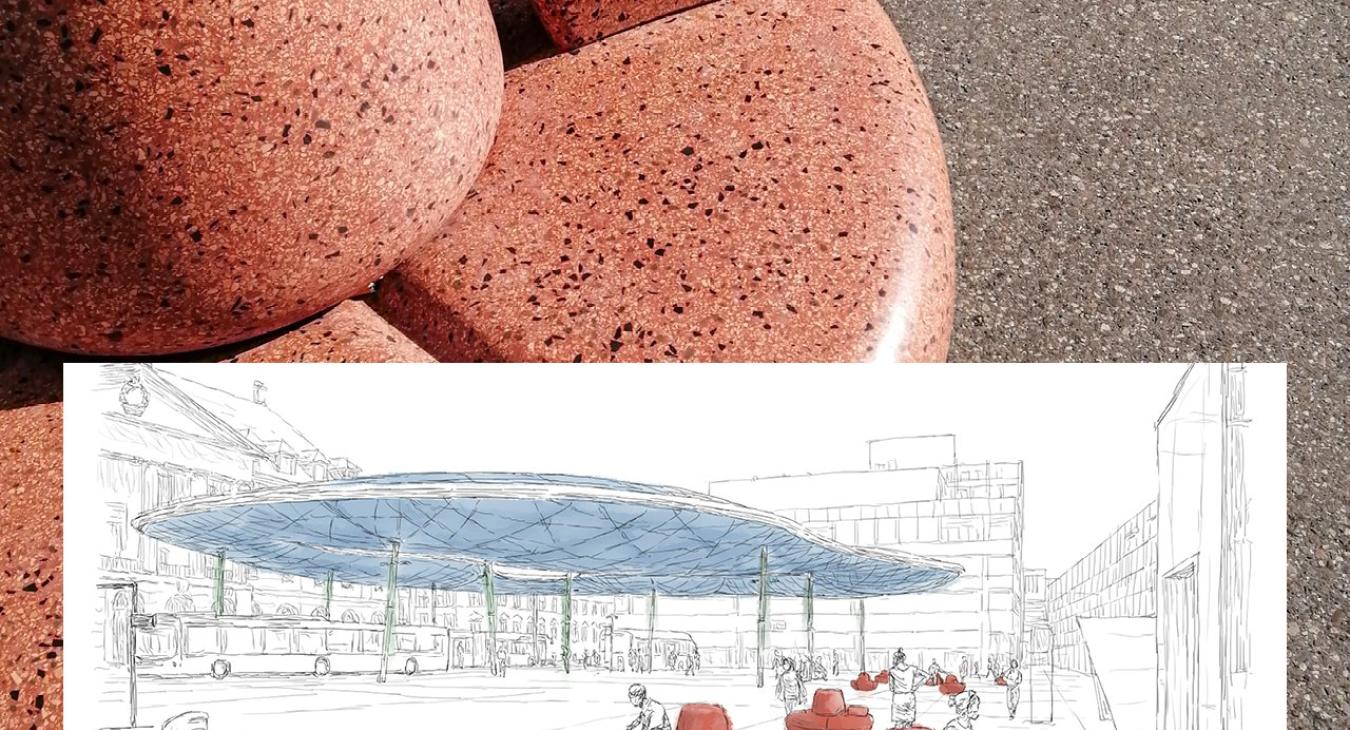 Stadt Aarau - Neues Sitzen am Bahnhofplatz