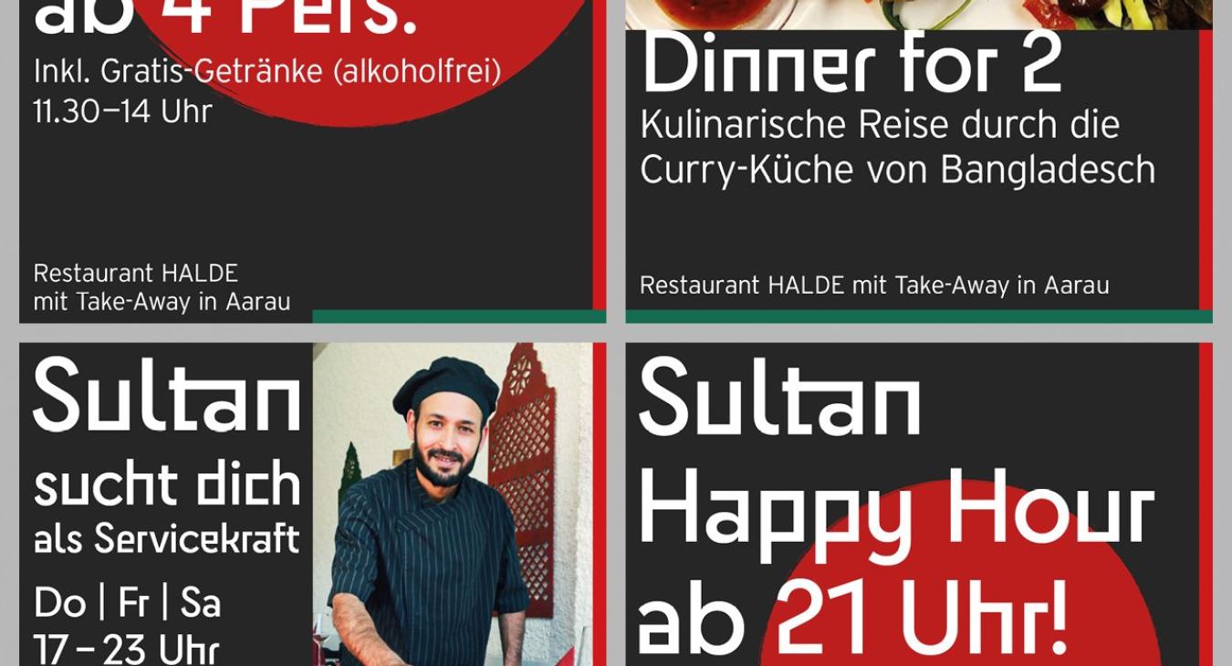 Sultan und sein Restaurant Halde