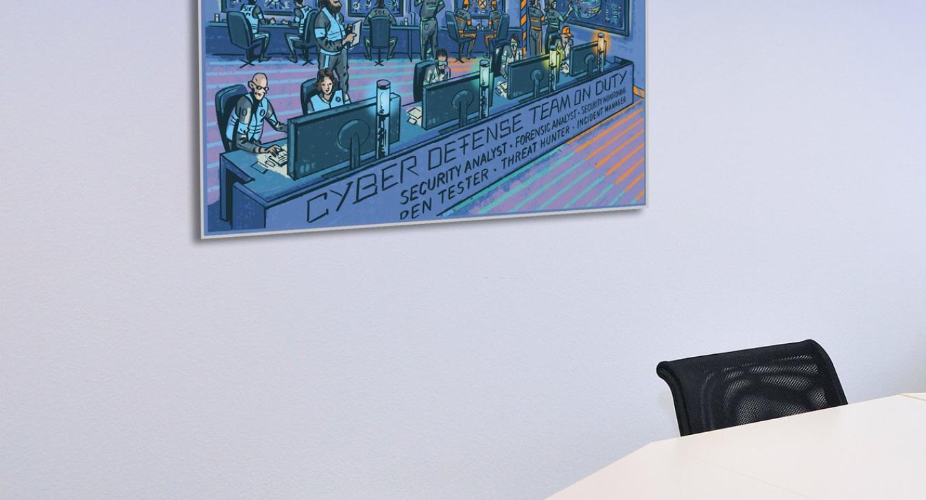 terreActive AG: Illustration Security Operation Center