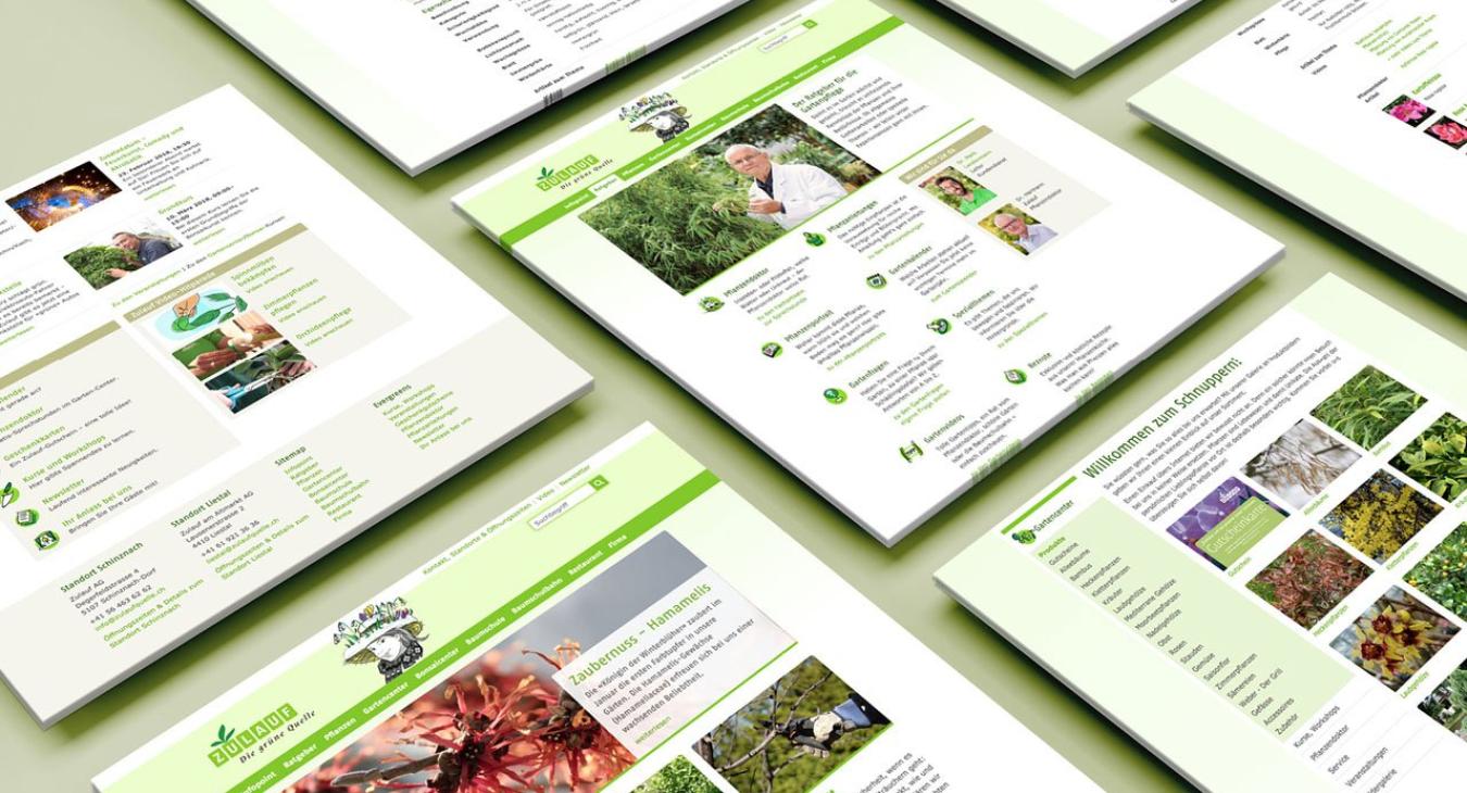 Zulauf AG: Redesign Website
