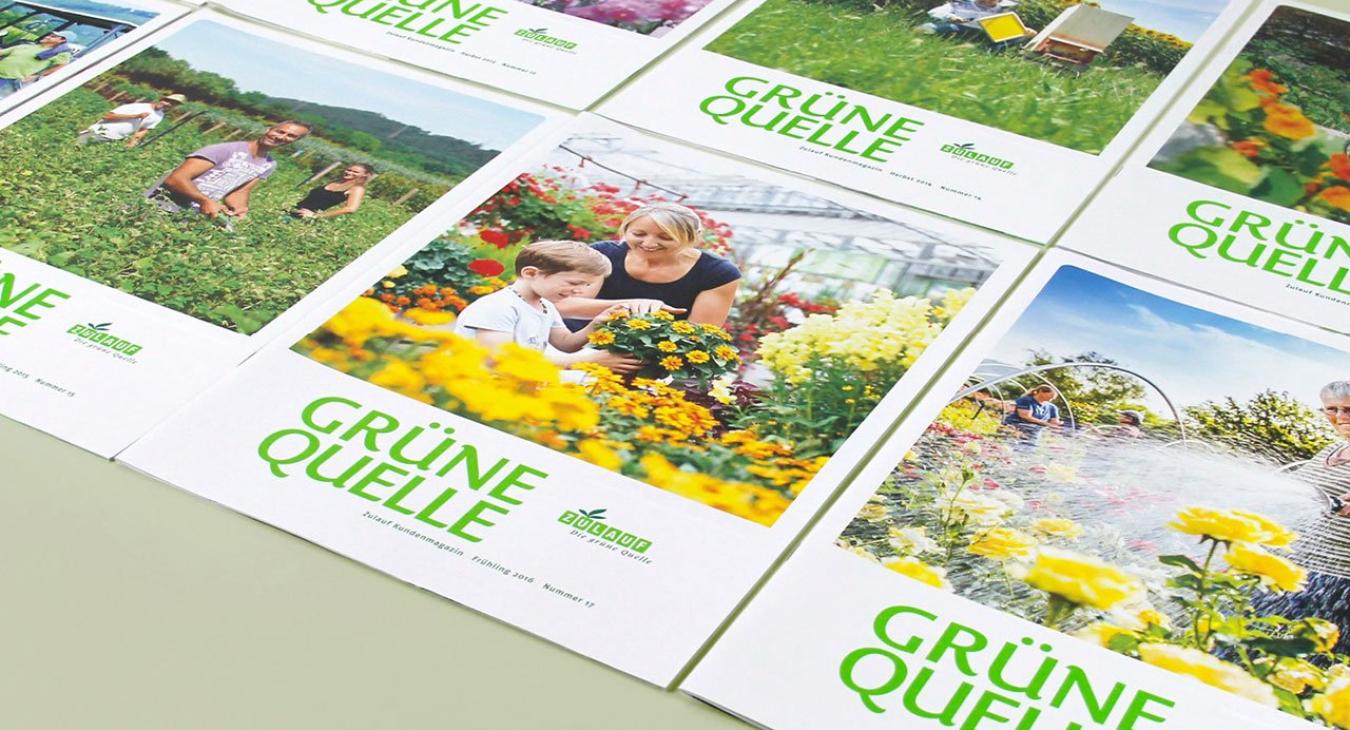 Zulauf AG: Kundenmagazin «Grüne Quelle»