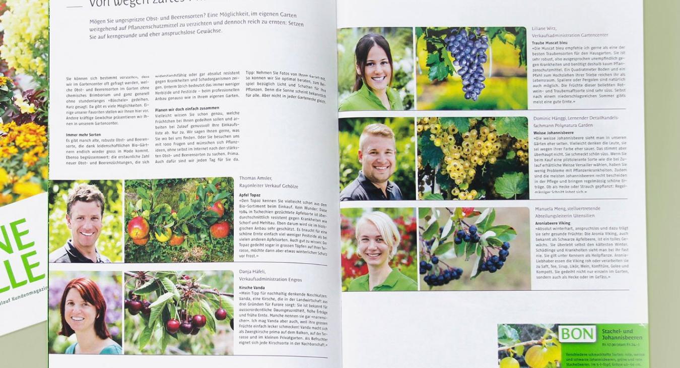 Zulauf AG: Kundenmagazin «Grüne Quelle»