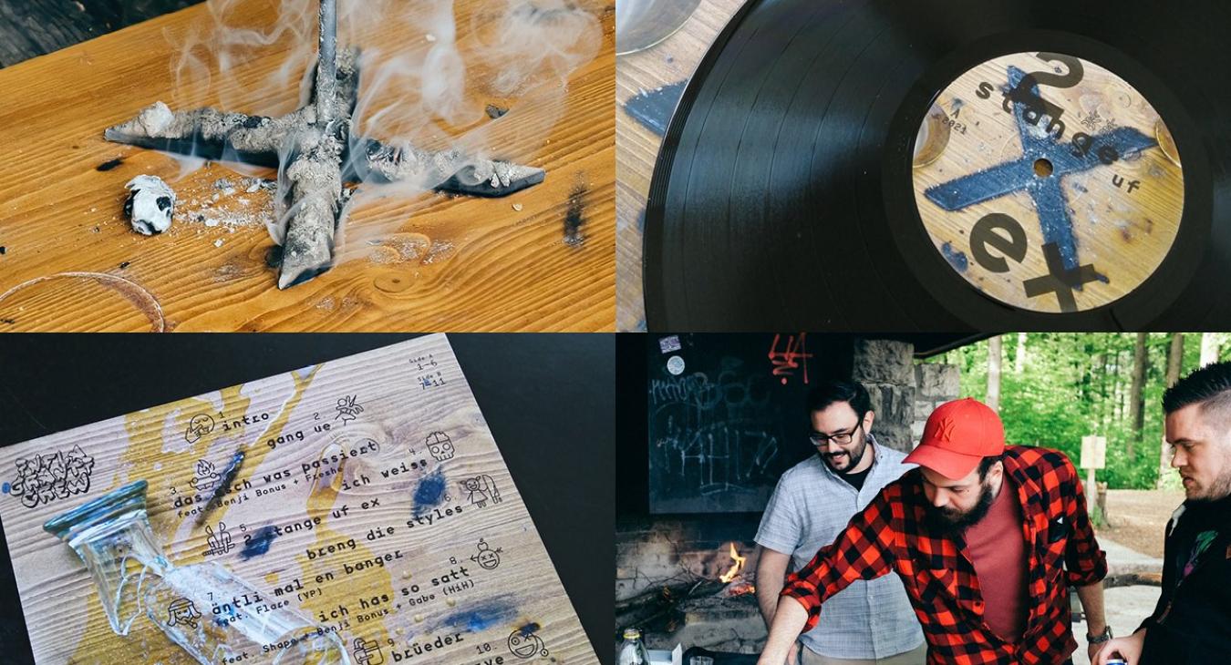 Mal ein etwas anders Projekt - Plattendesign Inflagranti Crew