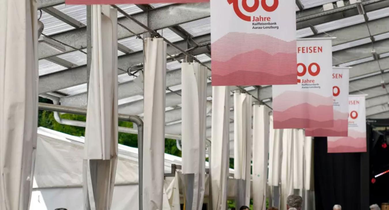 100 Jahre Raiffeisenbank Aarau-Lenzburg