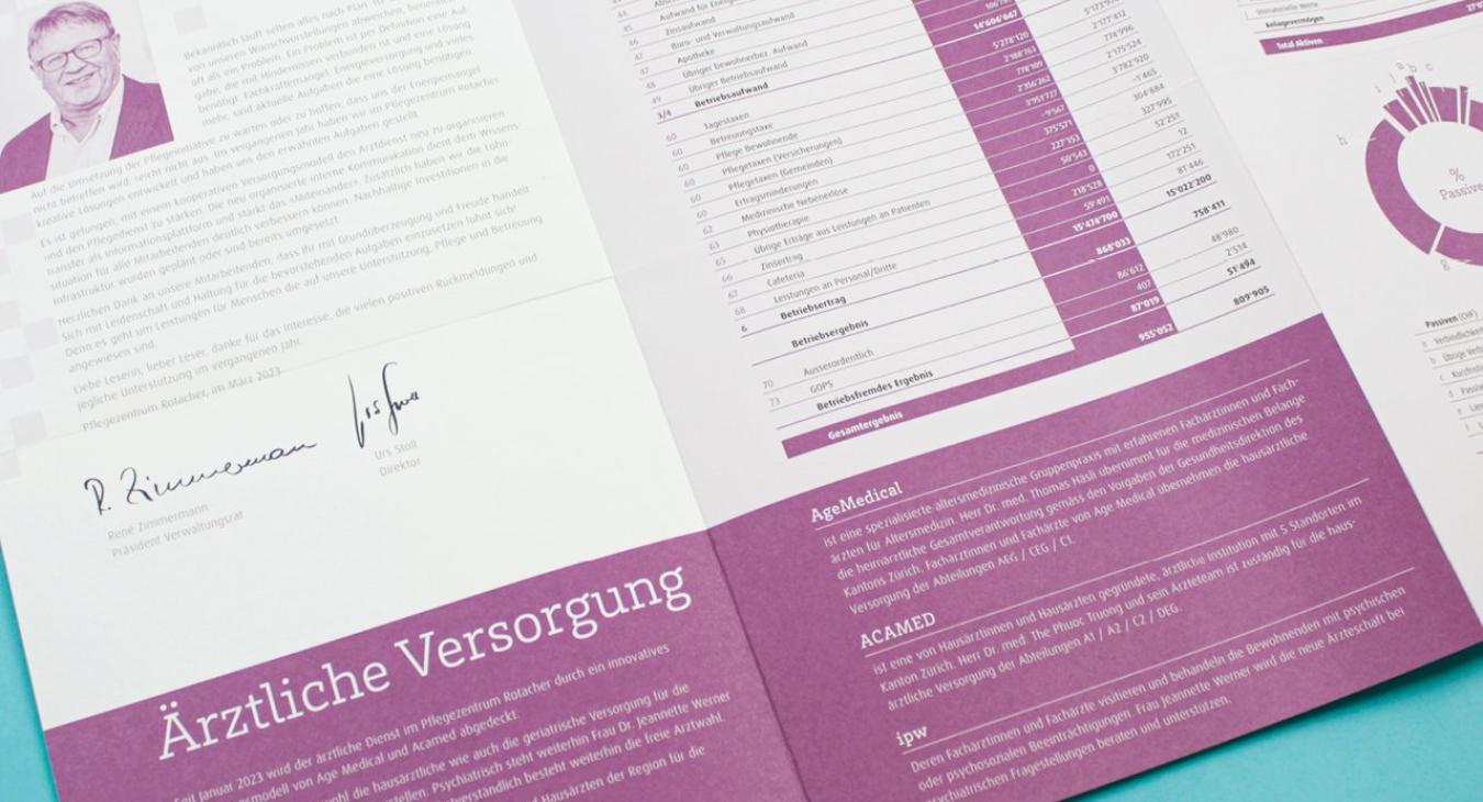 Pflegezentrum Rotacher - Geschäftsbericht 22